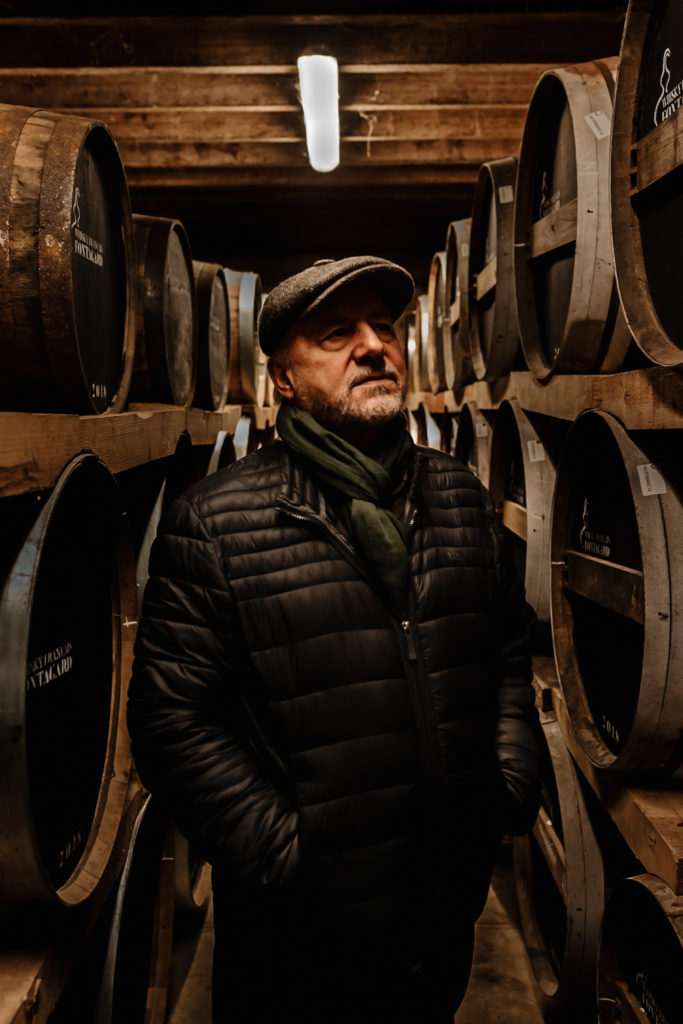 portrait du doyen de la distillerie